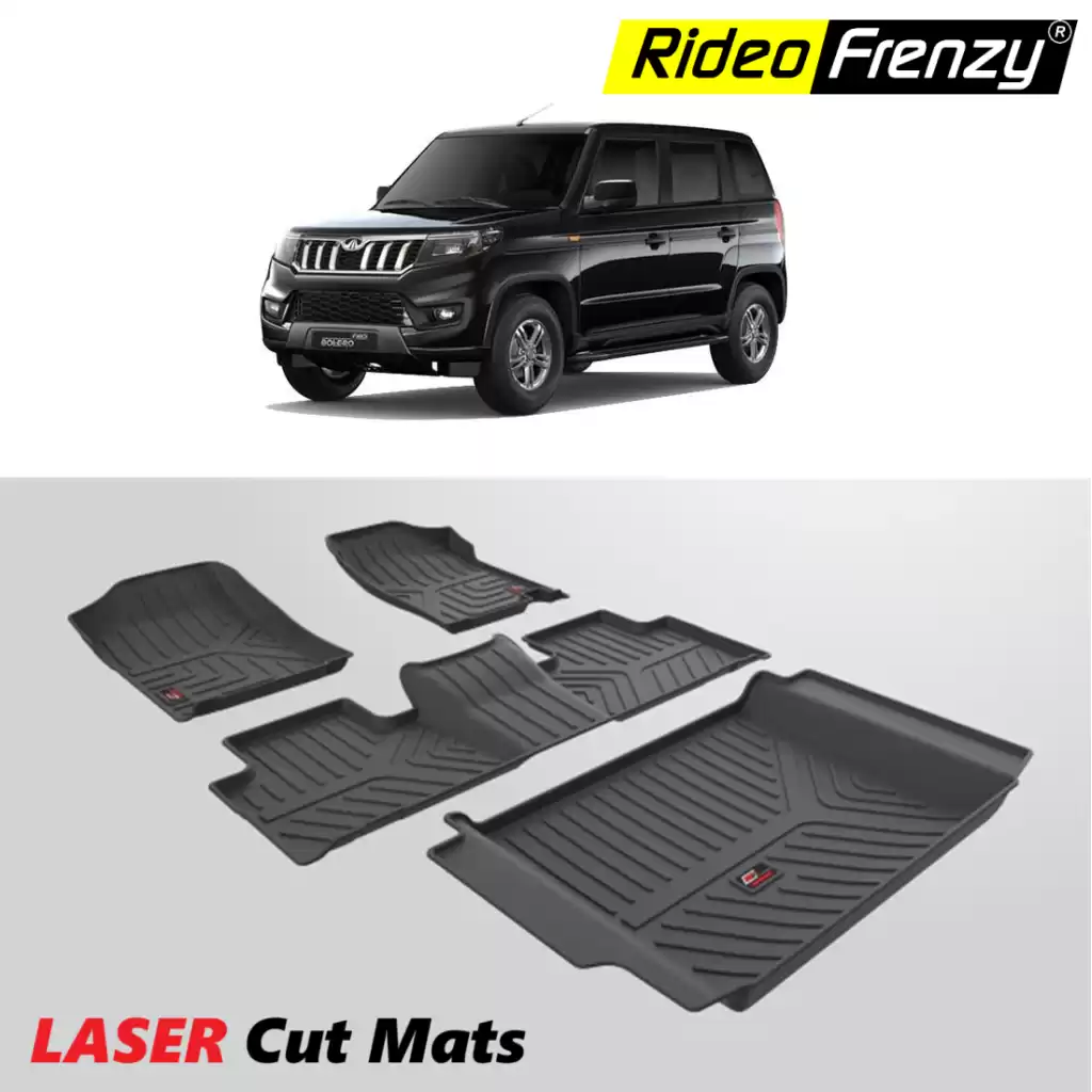 Buy Mahindra Bolero NEO Laser Cut Floor Mats online India | RideoFrenzy