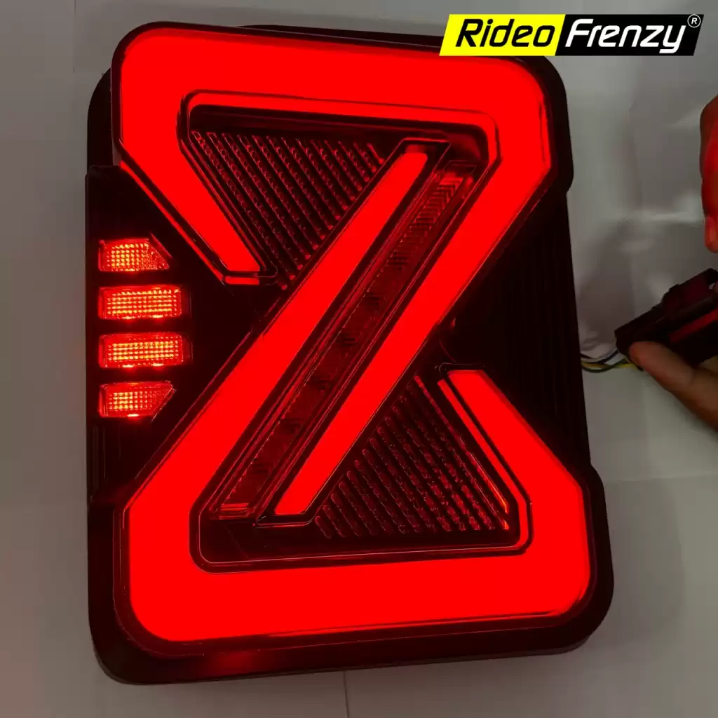 Buy Mahindra Thar Infinity LED Tail Lights online India | RideoFrenzy