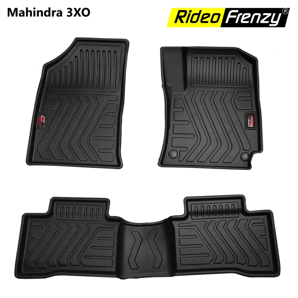 Buy Mahindra 3XO PVC Laser Cut Floor Mats online India | RideoFrenzy