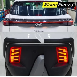 Buy Hyundai New Creta Rear Reflector LED Lights online India | RideoFrenzy