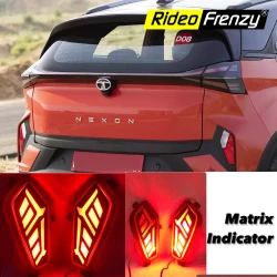 Buy Tata Nexon (2023-2025) Rear Reflector LED Lights online India | RideoFrenzy