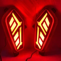 Buy Tata Nexon (2023-2025) Rear Reflector LED Lights Online | RideoFrenzy