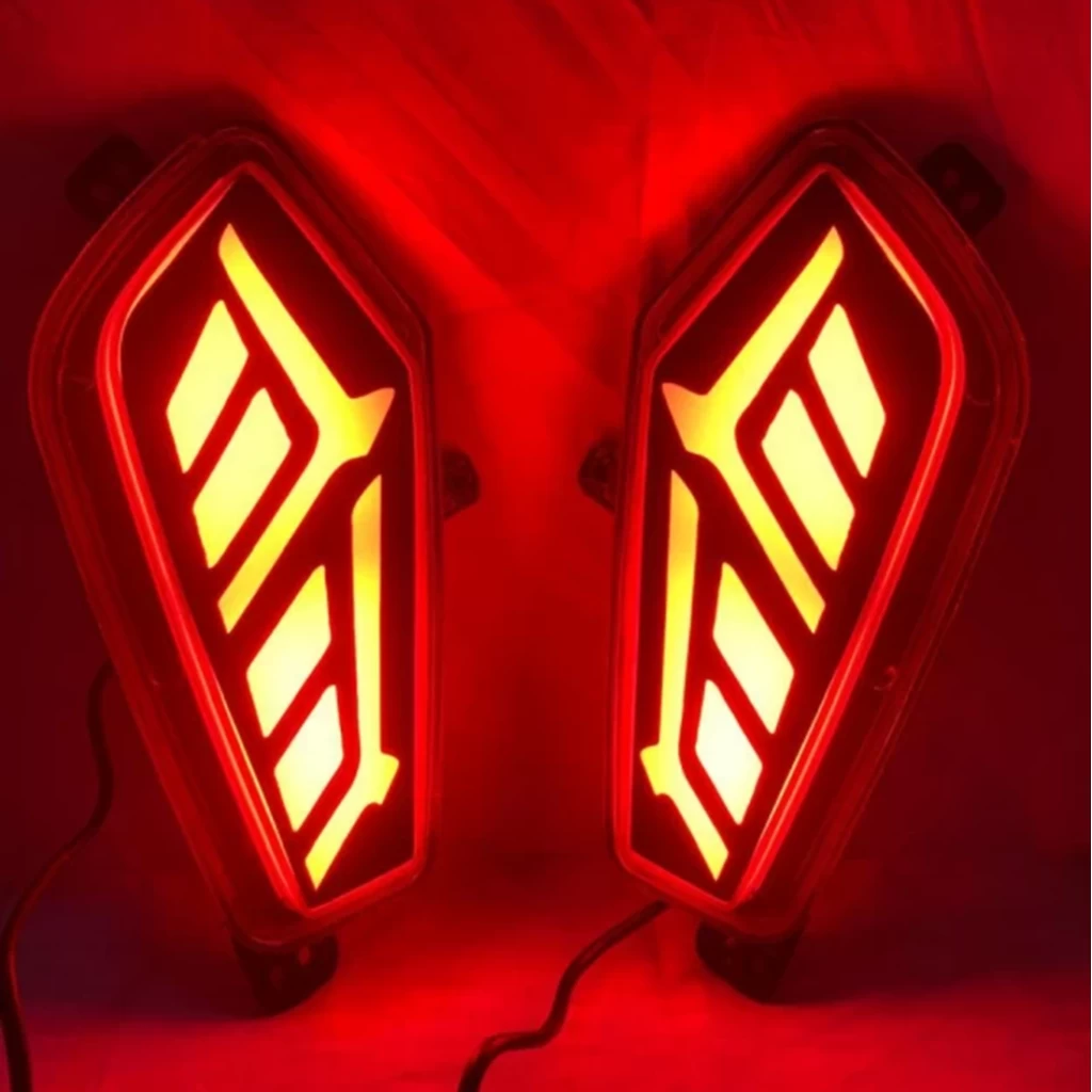 Buy Tata Nexon (2023-2025) Rear Reflector LED Lights Online | RideoFrenzy