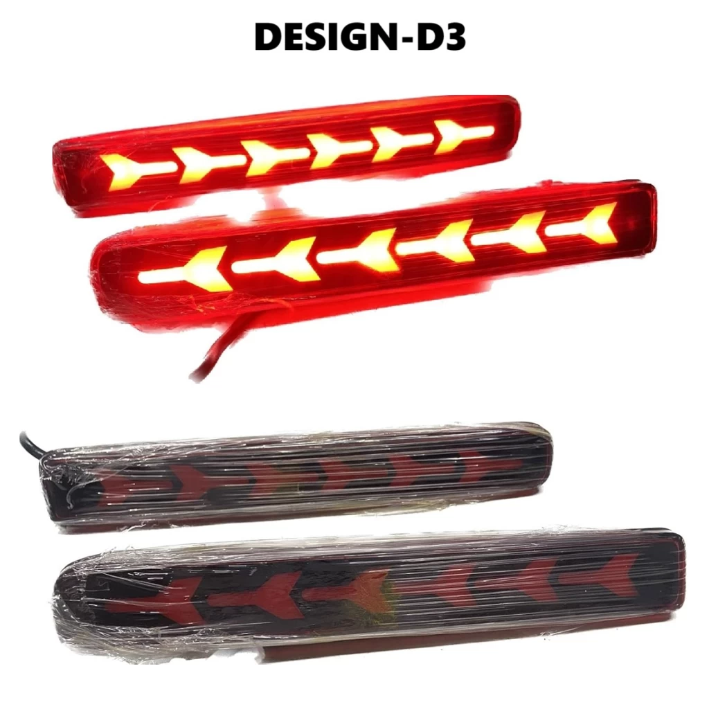 Buy New Brezza (2022-2025) Rear Reflector LED Lights Online | RideoFrenzy