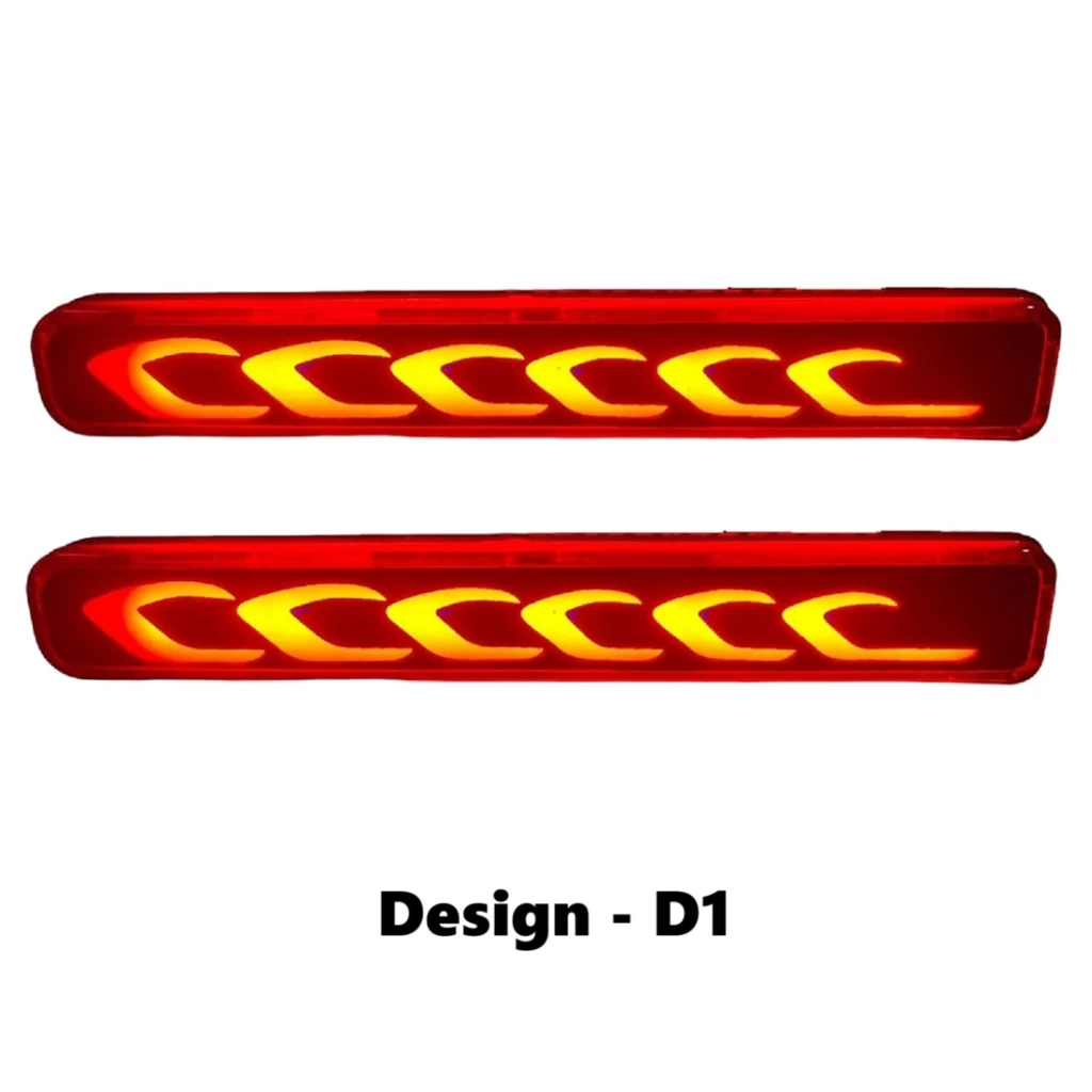Buy New Brezza (2022-2025) Rear Reflector LED Lights Online | RideoFrenzy