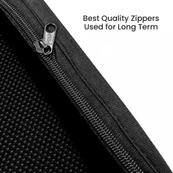 RideoFrenzy Z Black Sunshades with Zipper