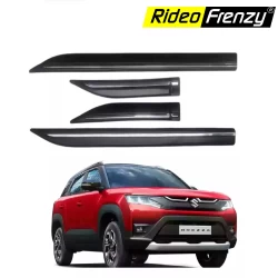 Buy Maruti New Brezza (2022) Black Chrome Side Beading online India | RideoFrenzy