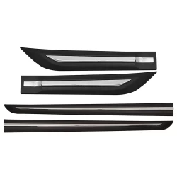 Brezza 2025 black chrome side beading