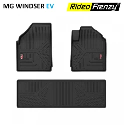 Buy MG Windser EV PVC Laser Cut Floor Mats online India | GFX