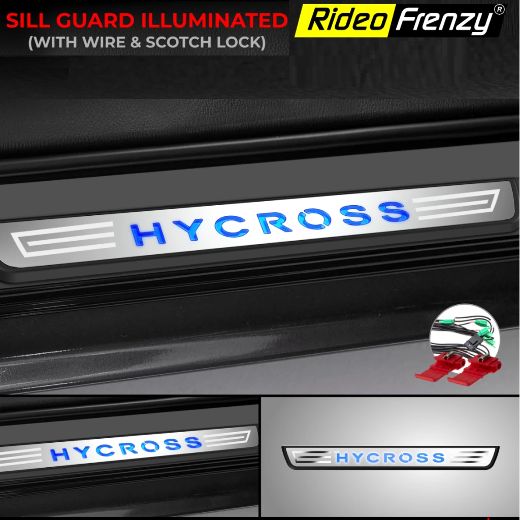 Buy Innova Hycross Door Illuminated Scuff Plate online India