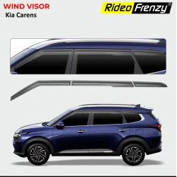 Buy Kia Carens ABS Door Visors Plastic online India | RideoFrenzy
