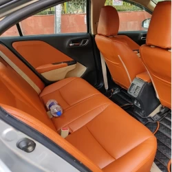 RideoFrenzy Nappa Dream Tan Leather Car Seat Covers online India