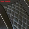 RideoFrenzy Premium Zebra Black and White Color Nappa Leather Seat covers online
