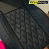 Buy RideoFrenzy Zebra Black and Blue Color Nappa Leather Car Seat Covers online India