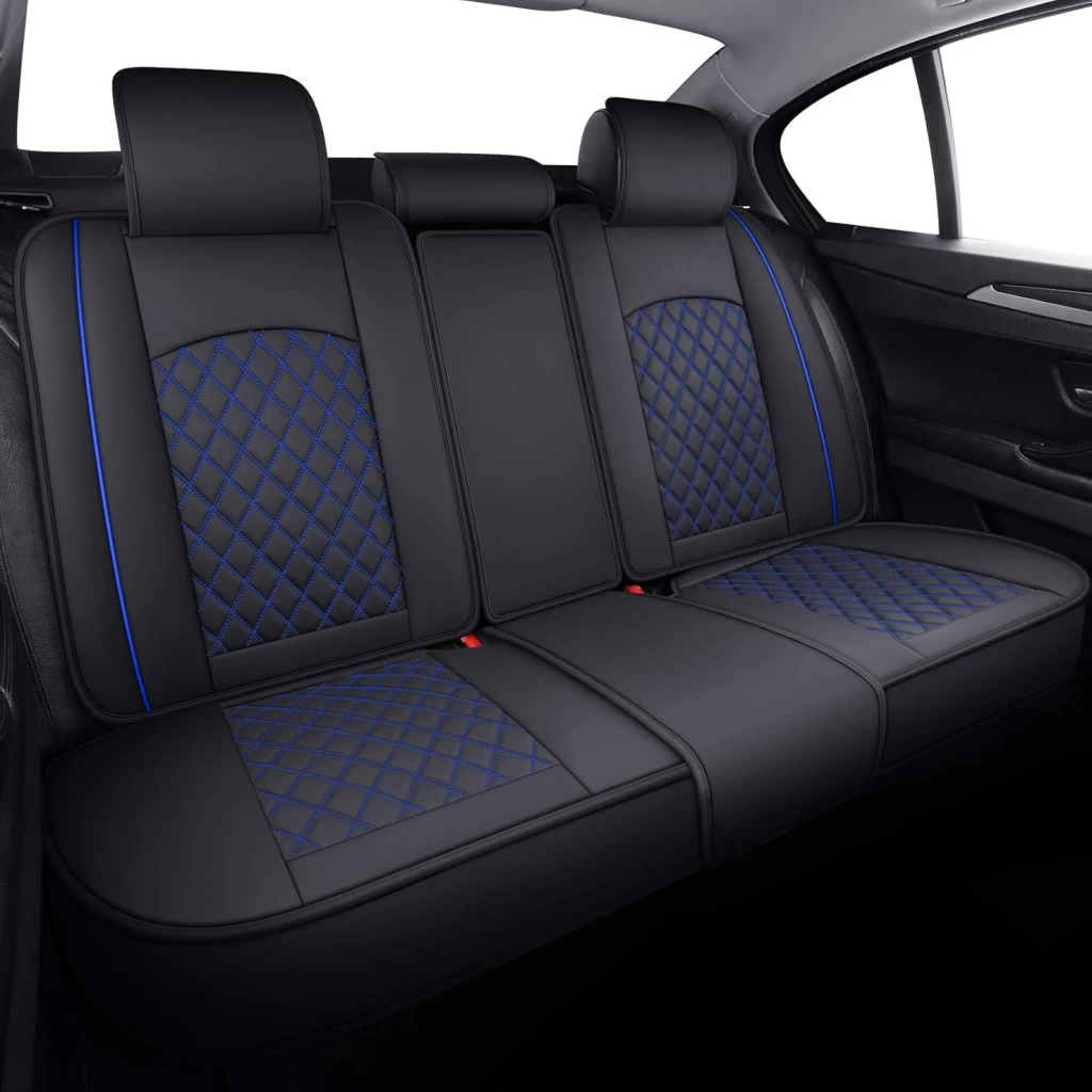 Buy Zebra Black and Blue Color car seat covers