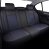 Buy Zebra Black and Blue Color car seat covers