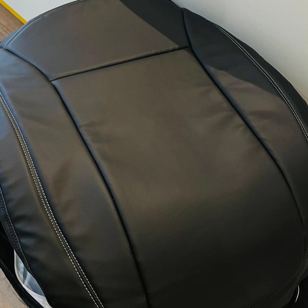 Buy RideoFrenzy Luxury Supreme Black Leather seat covers online India