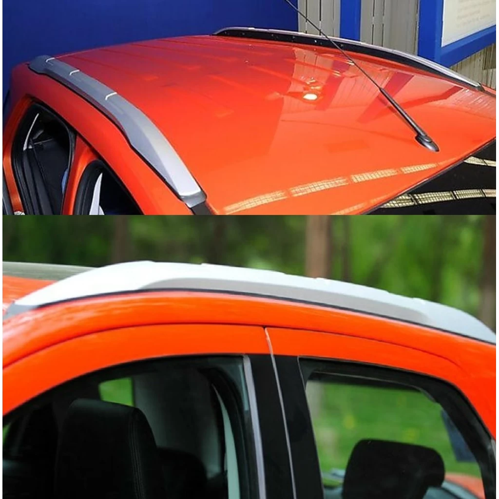 Buy Ford Ecosport Original Silver Roof Rails Online @3499 | RideoFrenzy