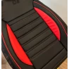 Buy RideoFrenzy Luxury Nappa Leather Car Seat Covers | Fusion Black and Red