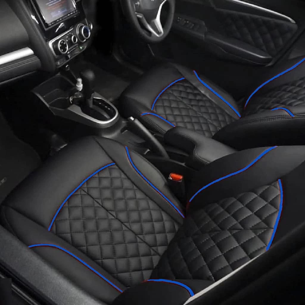 RideoFrenzy Kriscross Black and Blue Design online India