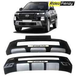 Buy Hyundai New Creta ABS Front and Rear Bumper Guards Sporty Extender at RideoFrenzy
