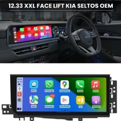 Buy Kia Seltos (2023+) 12.3 Inch Android Stereo OEM Fitting online India