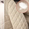 Buy Elegance Jute Car Seat Covers in Black & Beige Online India | RideoFrenzy