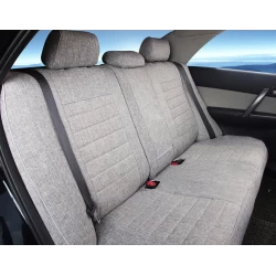 Buy Fresho Full Grey Jute Car Seat Covers Online India | RideoFrenzy