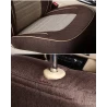 Buy Zigro Jute Car Seat Covers In Brown & Black Online | RideoFrenzy
