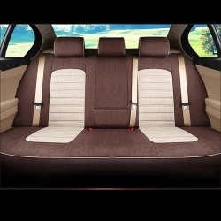 Buy Zigro Jute Car Seat Covers In Brown & Black Online | RideoFrenzy