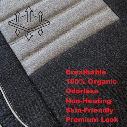 Buy Zigro Premium Jute Car Seat Covers in Black & Chocolate Color Online RideoFrenzy