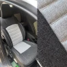 Buy Zigro Premium Jute Car Seat Covers in Black & Grey online