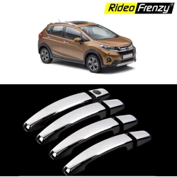 Buy Honda WRV Door Chrome Handle Garnish Covers online at low prices-RideoFrenzy