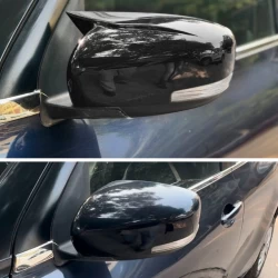 Buy Maruti Dzire (2017-2025) Batman Style Side Mirror Covers | RideoFrenzy