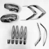 Buy Maruti Fronx Chrome Accessories Garnish Combo Kit Oline India | Headlight | Tail light | Mirror | Handle Chrome Garni