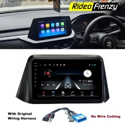 Buy New Brezza 2022-2025 9 inch Android Infotainment System with Wifi, Camera, Android Auto & Carplay | 2-32 GB Original