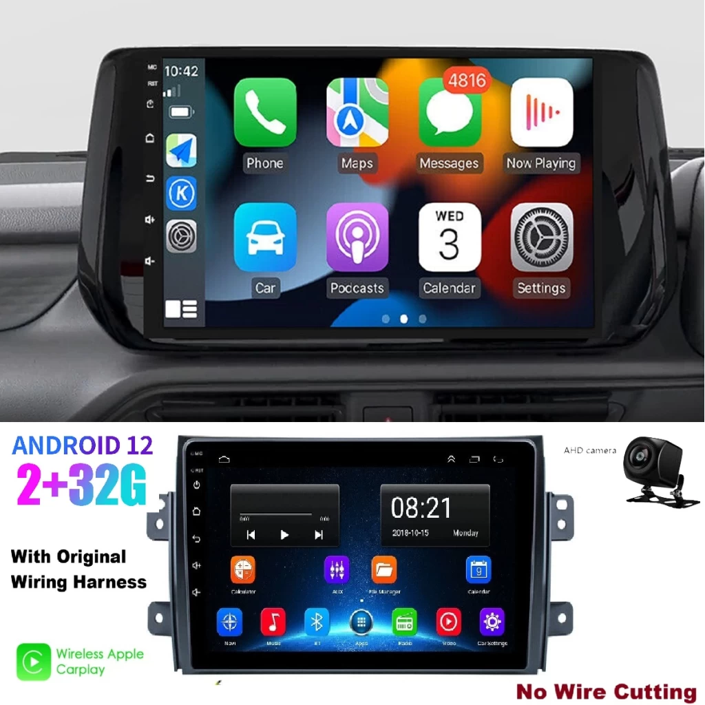 Buy New Gen Swift 2024 Android Infotainment System with Wifi, Camera, Android Auto & Carplay | 2-32 GB Original (9 inch)