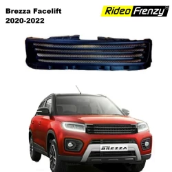 Buy Maruti Brezza (2020-2022) Rover Style Grill online India | RideoFrenzy