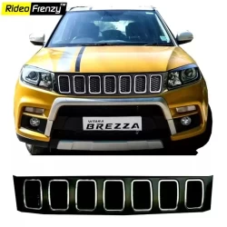 Buy Vitara Brezza Jeep Grill @ 2499| Imported | Custom Fit | Modified
