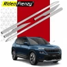 Buy Skoda Kylaq Original OEM Type Chrome Side Beading online India | RideoFrenzy