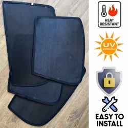 Buy Skoda Kylaq Magnetic Window Sunshades online India @699 | RideoFrenzy