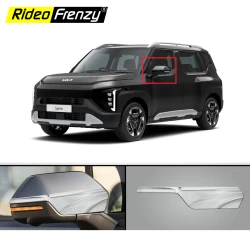 Buy Kia Syros Chrome Mirror Covers Garnish online India | RideoFrenzy