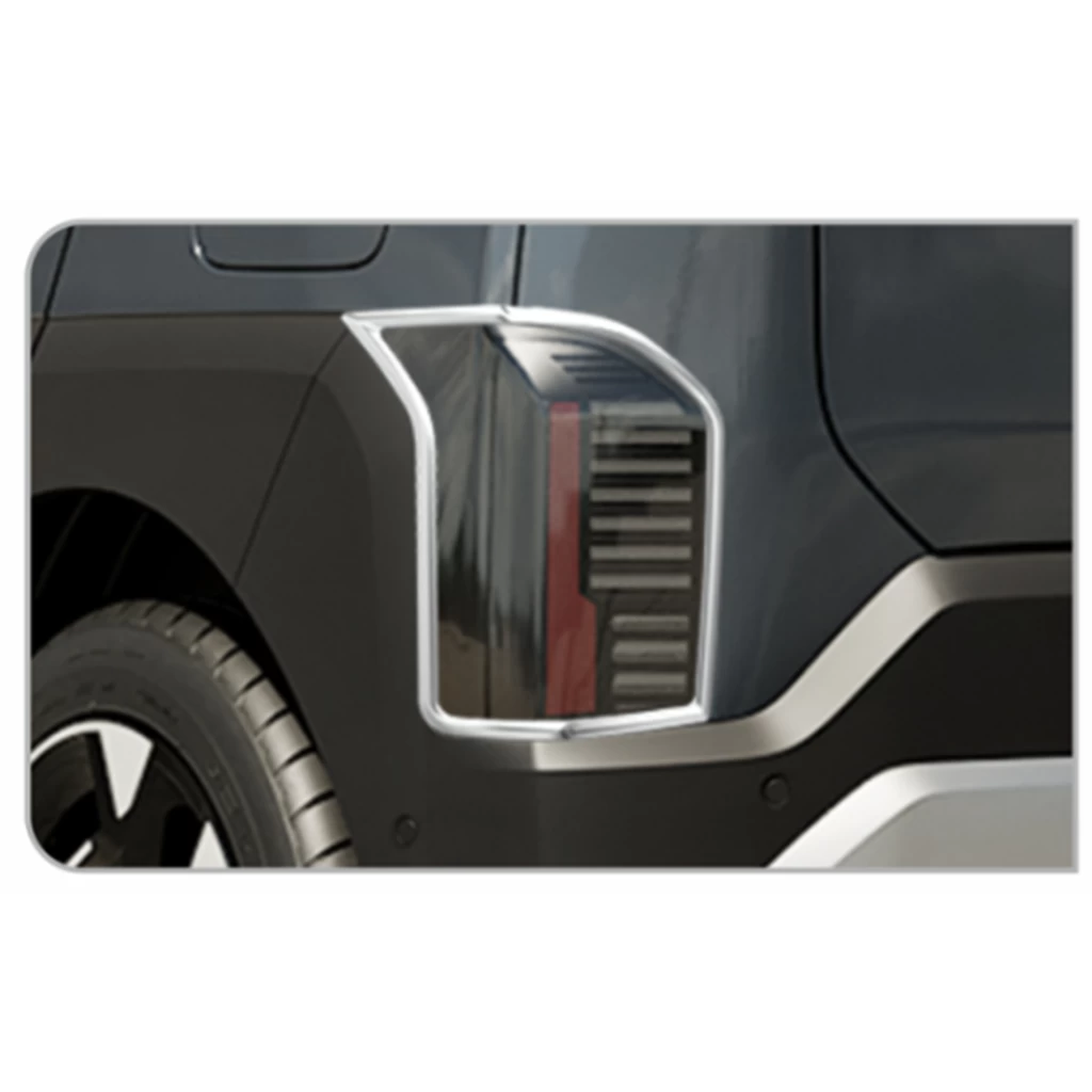 Buy Kia Syros Chrome Tail Light Garnish Covers online India | RideoFrenzy