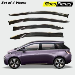 Buy MG Windser EV Chromeline Door Visors online India | RideoFrenzy