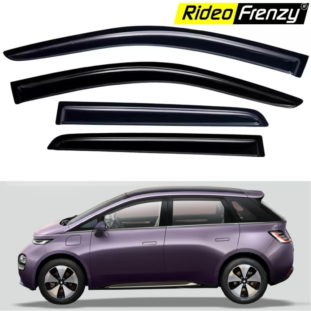 Buy Premium Quality MG Windser EV Door Visors online India | RideoFrenzy