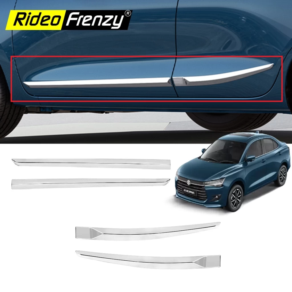 Buy New Dzire 2024 Chrome Side Beading Online India | Premium Quality