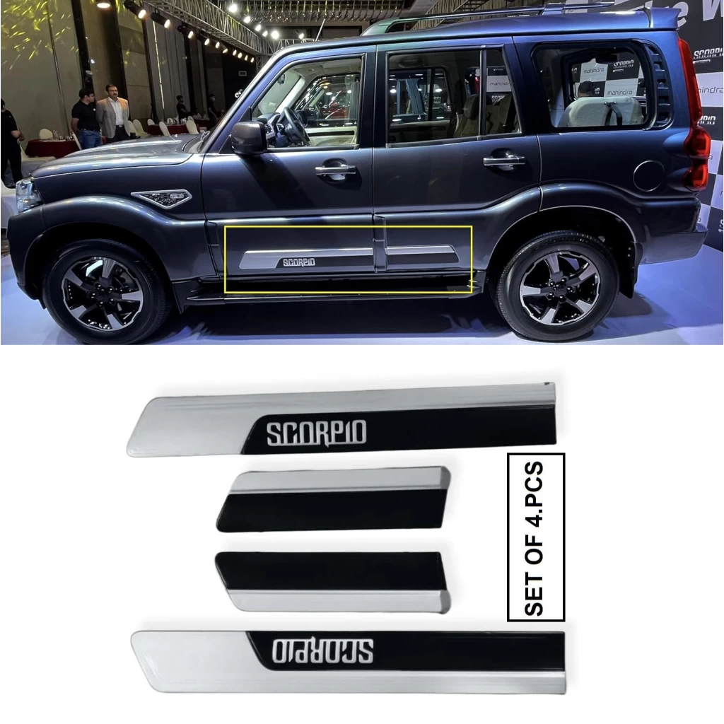 Buy Mahindra Scorpio Classic Side Cladding online India | RideoFrenzy