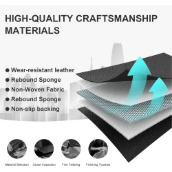 Buy RideoFrenzy Streak Off White & Black Nappa Leather Car Seat Covers | Free Shipping & Easy Returns