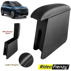 Buy Skoda Kylaq Black Leather Arm Rest online India