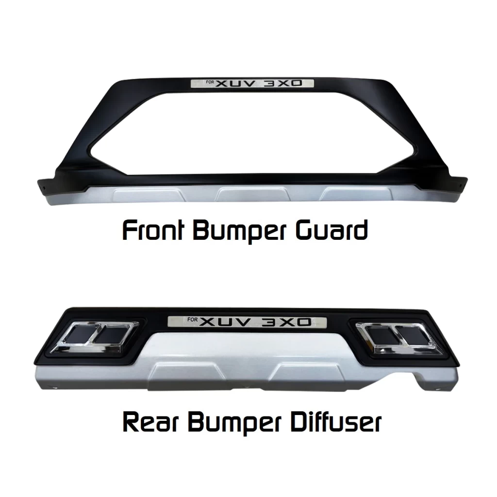 Buy Mahindra 3XO Front and Rear Bumper Car Diffuser Online | RideoFrenzy